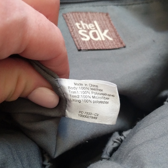 The sak black soft leather shoulder purse - Picture 4 of 8